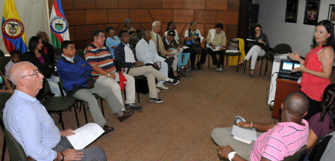 Secretar�a de Cultura socializa proyecto de fortalecimiento de las colonias