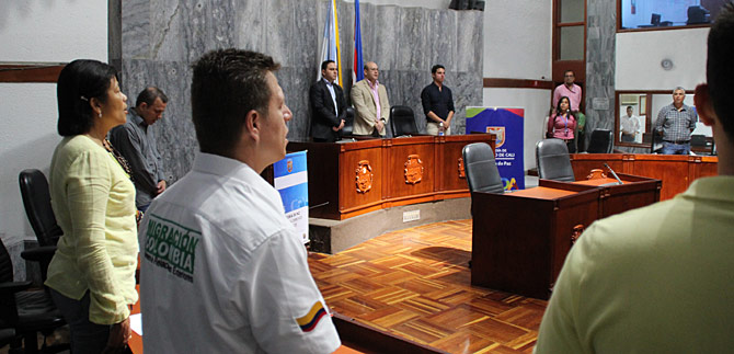 Instalado en Cali el Comit� Municipal de Derechos Humanos y de DIH