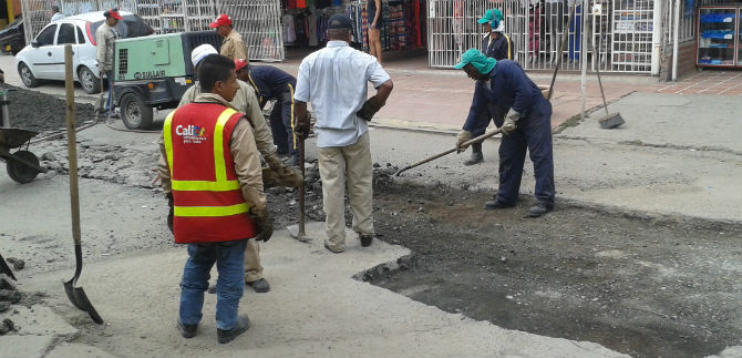 Infraestructura dispone seis frentes de mantenimiento de v�as, durante festividades