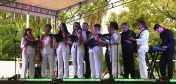 Muestra de la comuna 2, con despliegue de talento y calidez del p�blico