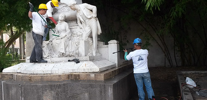 Administraci�n Municipal renov� los 44 monumentos de Cali