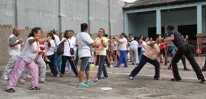 Secretar�a de Salud convoca a los cale�os a realizar actividad f�sica para tener una vida saludable