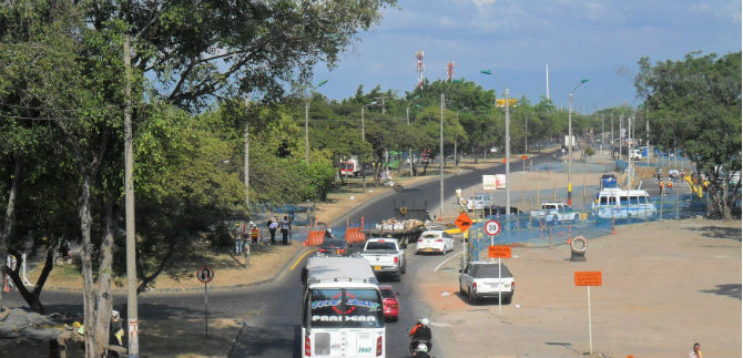 Construcci�n del puente de la Ciudad de Cali con Primera avanza seg�n el cronograma