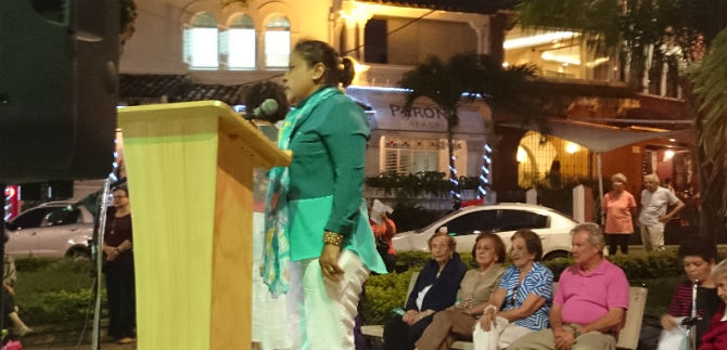 D�a internacional de la mujer con recital po�tico