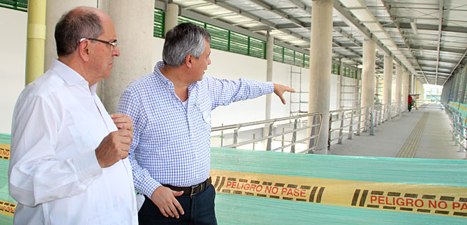 Se optimiza la movilidad con la Estaci�n Julio Rinc�n y rehabilitaci�n de v�as en la comuna 13