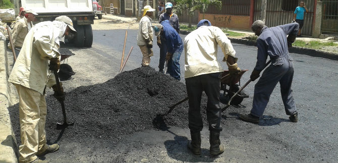 Plan bacheo supera el 50% en la recuperaci�n de la malla vial de la ciudad