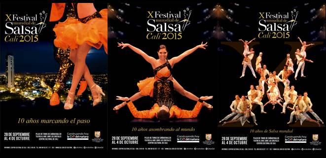 Cale�os podr�n escoger el afiche del Festival Mundial de Salsa