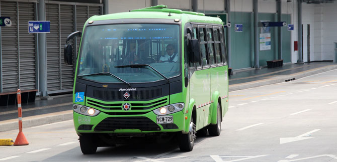 Siete rutas alimentadoras del MIO en el norte, bien calificadas