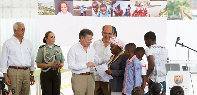 Inversi�n social en Cali le apuesta tambi�n a la paz