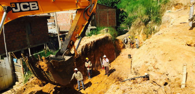 Tramo de la carrera 70 con 1 hasta el inicio de la v�a La Paz quedar� listo en un mes