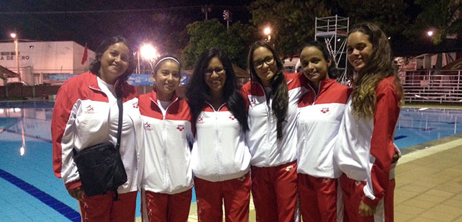 Santiago de Cali empez� a vivir la belleza y la alegr�a del nado sincronizado