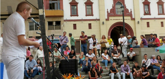 Festival Internacional de Poes�a, b�lsamo para el agite de la ciudad