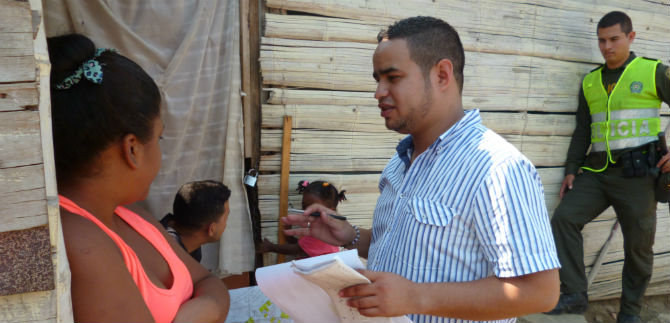 30 familias invasoras de lote para estaci�n del MIO, sin reclamar subsidio