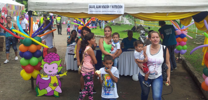 Festival de la Primera Infancia tuvo espacio para la prevenci�n en salud