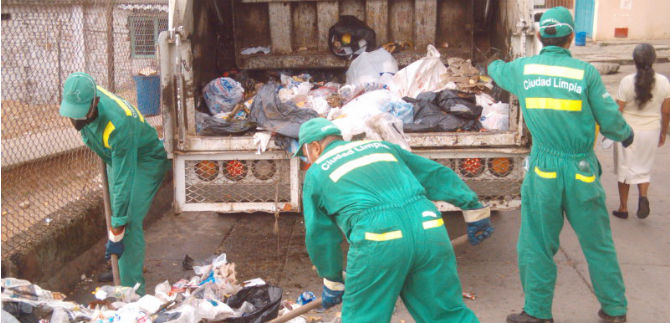 Desde este s�bado cambia el d�a de recolecci�n  en los barrios Sucre y Obrero