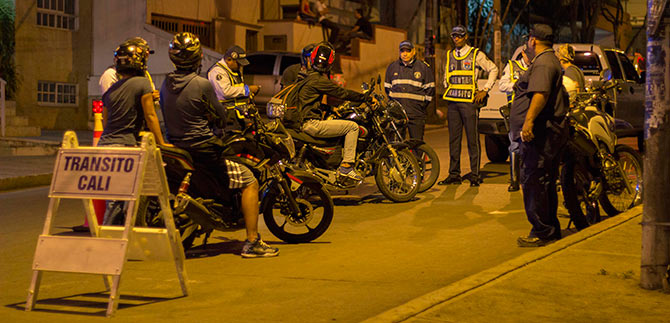 Operativos de control acompa�an la campa�a interinstitucional �Cali Vive la Noche�