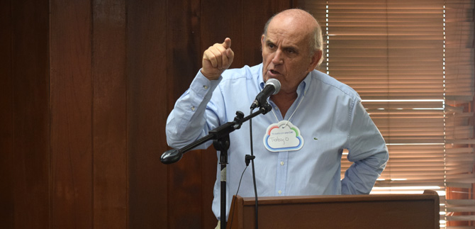 Alcalde inst� al sector rural a cuidar el medio ambiente y  a ser la gran despensa de la zona urbana