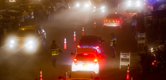 Por un ambiente seguro y libre de accidentes, operativos en el Kil�metro 18 se realizar�n de forma permanente.