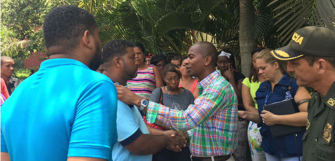 Habitantes de Nueva Ilusi�n desocuparon Altos de Santa Elena