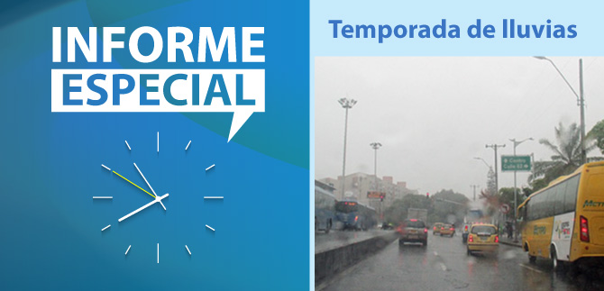 Lleg� la temporada de lluvias y los cale�os deben estar preparados
