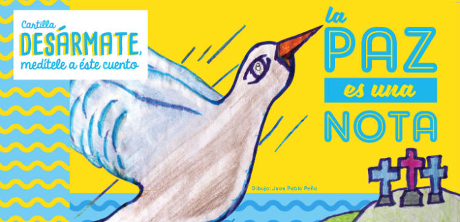 La Asesora de Paz presenta la cartilla Des�rmate, Med�tele a este Cuento