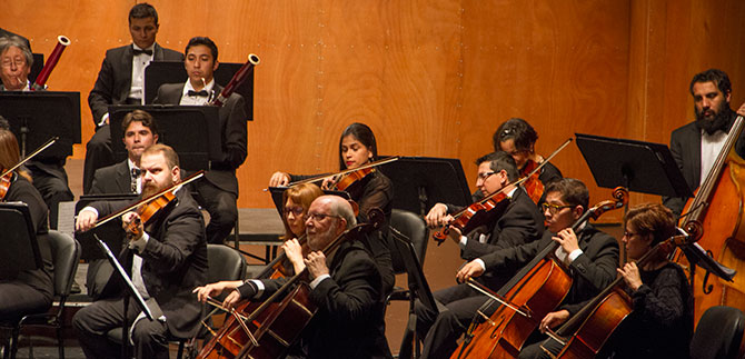 Concierto Instrumental de bandas sonoras de cl�sicos del cine en la Biblioteca del Centenario