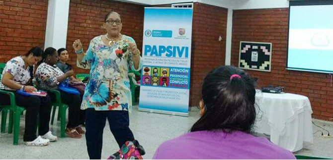 Secretar�a forma en ruta de atenci�n a discapacitados a personal de las ESE