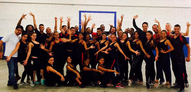 Talento cale�o en el acto inaugural del mundial de f�tsal