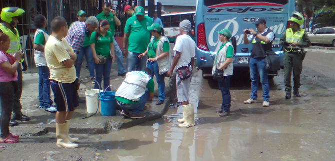 Operativo a lavaderos clandestinos