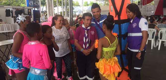 Con plan de contingencia y PMU se garantiza tranquilidad de asistentes al Mundial de Salsa