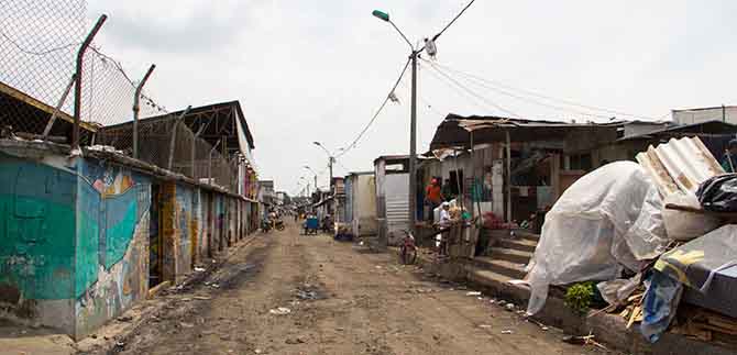 Recuperaci�n del sector de Santa Helena avanza sin contratiempos