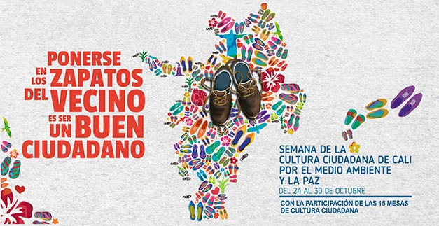 Primera semana de la Cultura Ciudadana  de Cali por el  Medio Ambiente y  la Paz