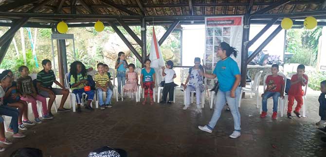 Ecoparque Batacl�n fue testigo de sonrisas de infantes con motivo del mes del ni�o