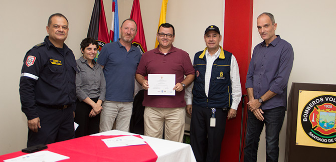 Estrategias de atenci�n de emergencias en Israel se dieron a conocer en Cali