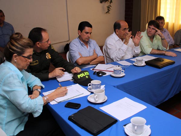 Positivo balance por reducci�n de delitos, durante consejo de seguridad en la Comuna 21