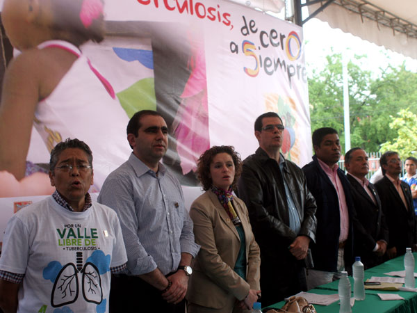 La Organizaci�n Panamericana de la Salud, la Naci�n y la Alcald�a, unidas contra la tuberculosis