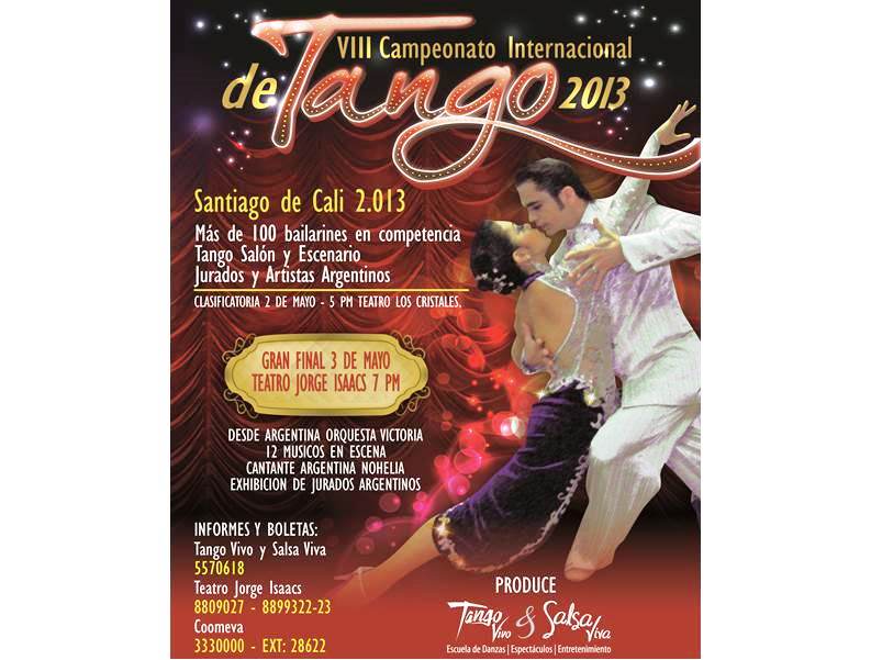 Convocatoria para bailarines que se le medir�n este a�o al Mundial de Tango, en Argentina