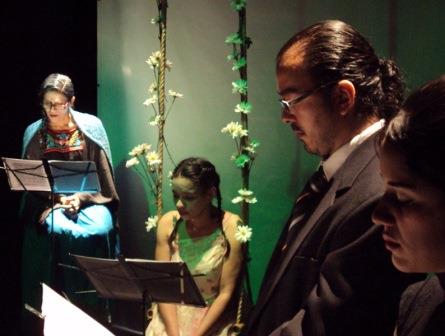 Lectura dram�tica, en el Teatro Salamandra