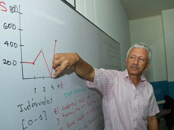 Galardonada experiencia pedag�gica: con matem�ticas, ni�os de la ladera se animan a estudiar