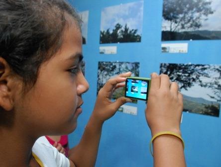 El cielo de Terr�n Colorado desde la mirada de un ni�o