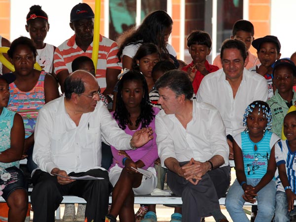 En el programa de las casas gratuitas, la Alcald�a aport� m�s de 2.300 millones de pesos