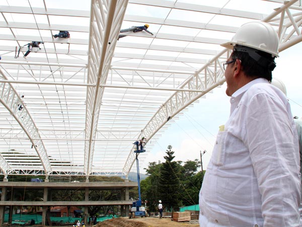 Obras en el Coliseo Mundialista van a toda marcha por los World Games 2013 Cali