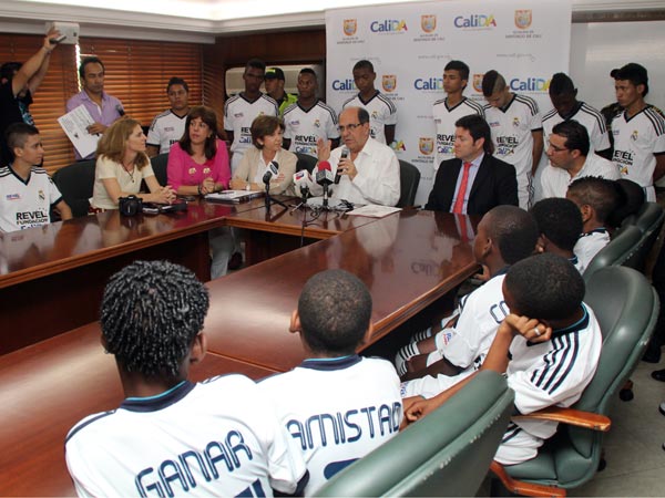 �El convenio con la Fundaci�n Real Madrid permitir� el crecimiento de nuestros ni�os con valores�