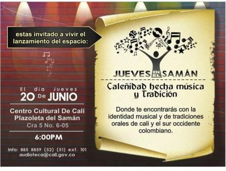 La Audioteca Municipal promueve �Jueves del Sam�n�; esta semana, actividades con talentos de la regi�n