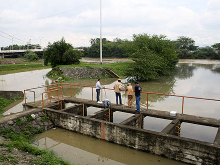 La Oficina de Gesti�n del Riesgo inspeccion� Planta de Tratamiento de Aguas Residuales Ptar