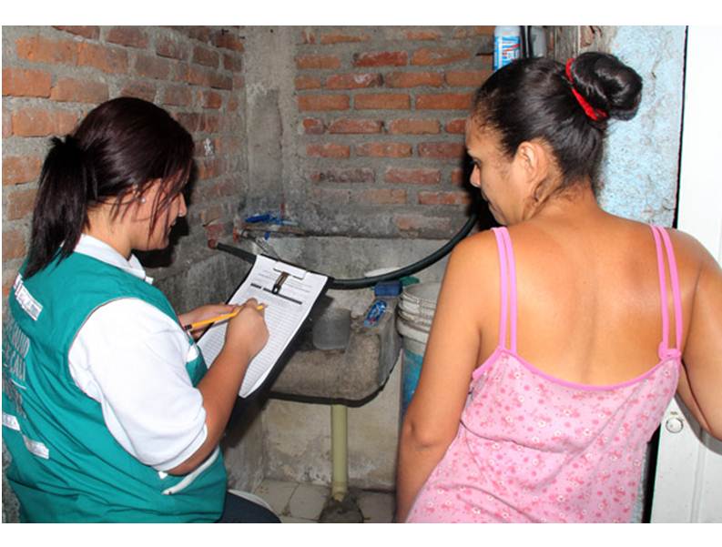 Positivo balance de jornada para eliminar criaderos del transmisor del dengue: se visitaron 3.259 casas en el oriente