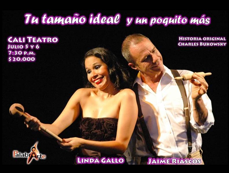 Cali Teatro presentar� en este fin de semana la obra �Tu tama�o ideal y un poquito m�s�
