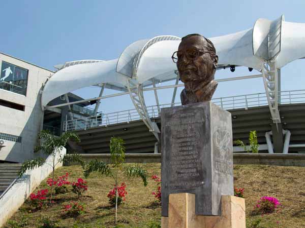 La ciudad enaltece a quien fue el gestor de los Juegos Panamericanos