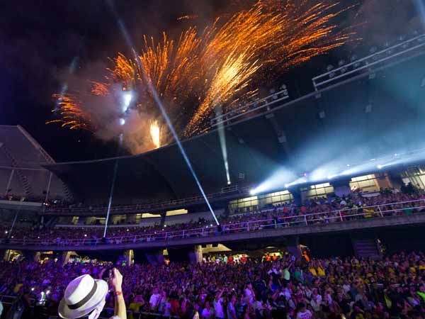 Cali se luci� en la inauguraci�n de los Juegos Mundiales 2013