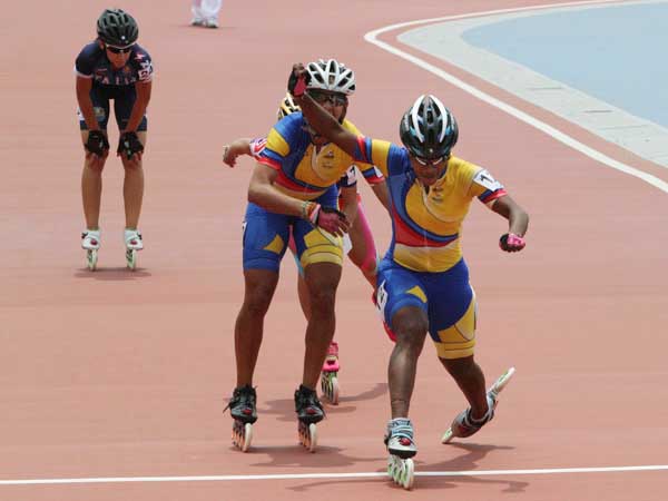 Los Juegos Mundiales van sobre ruedas: patinaje de velocidad dej� sin aliento a cale�os y turistas